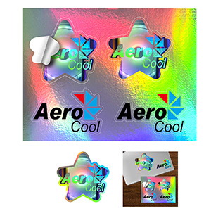 &ldquo;CUSTOMCUT&trade;&rdquo; 6&rdquo; x 8&rdquo; Full Colour Custom Shape Removable Vinyl Sticker Sheets